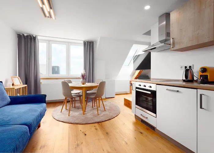 2 With Terrace And Free Parking Near Metro Lägenhet Prag